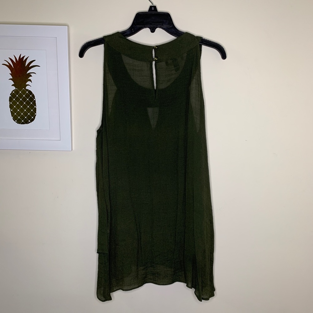 AB Studio Olive Beaded blouse - Picture 2 of 3